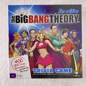 Cardinal Industries The Big Bang Theory Trivia Game Fan Edition